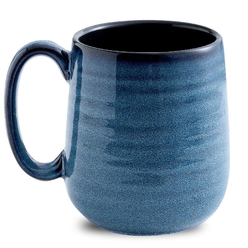 Tikooere Large Coffee Mug - 20 Ounces - Blue